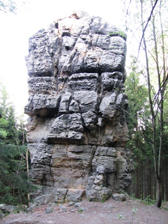 Sandsteinfelsen im Zittauer Gebirge