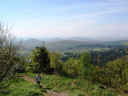 Blick ins Lausitzer Bergland