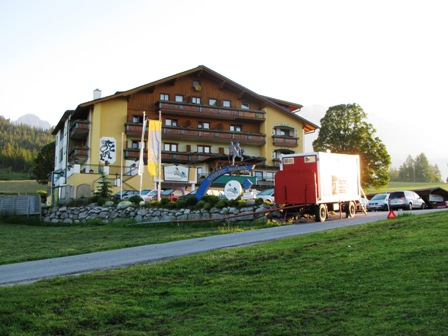 Steirerhof in Pichl-Vorberg - neben dem Startzelt gelegen