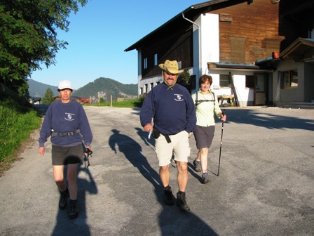 Die Wanderfreunde Rappottenstein gehens nun an