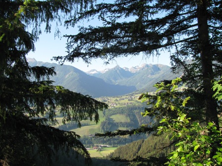 Blick auf die Ennstaler Alpen