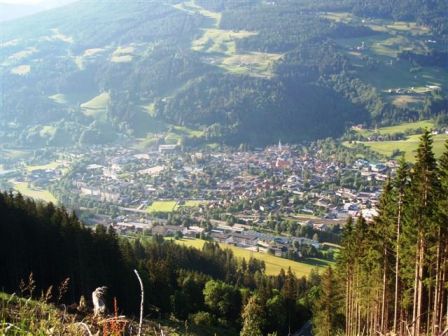 Blick ins Tal nach Schladming