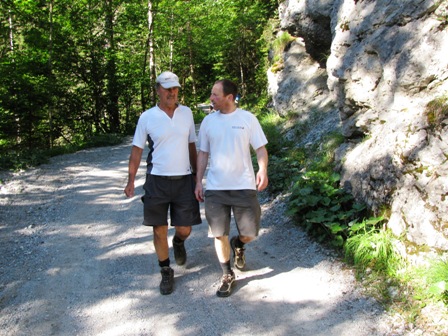 Franz Füreder im Fachgespräch mit Josef Hain