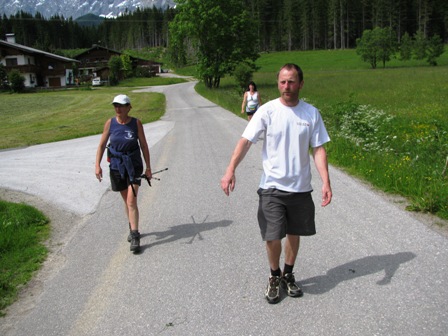 ...und schon ist das Ziel zu sehen