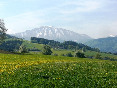 'Postkartenblick' auf den Ötscher