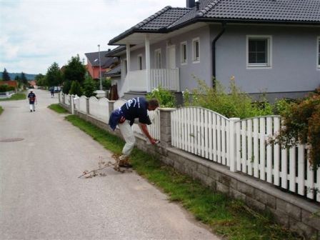 Helmut muß mal die Steine ausleeren