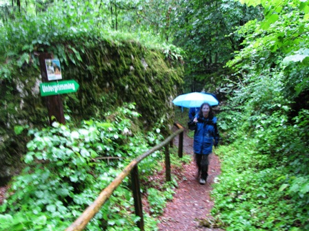 Aufstieg Richtung Pürgg