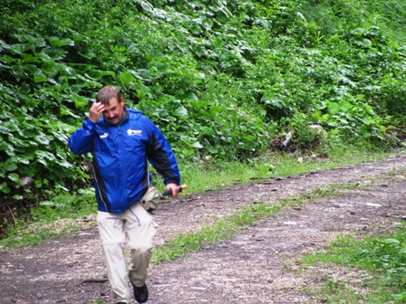 Unser Quaxi hat einen Kurzbericht bei seiner Gattin Monika via Telefon abgegeben