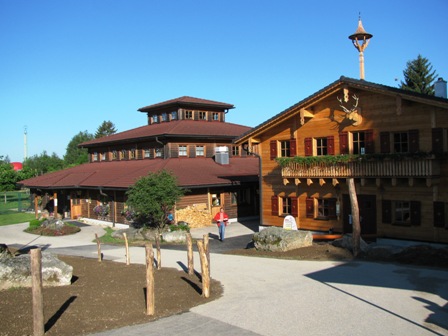 Die 'Hirschalm' - Start und Ziel