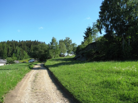 Herrlicher Blick über die Wiesen