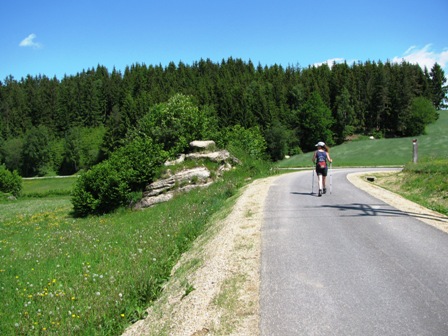 Schau - dort unten ist leider schon das Ziel