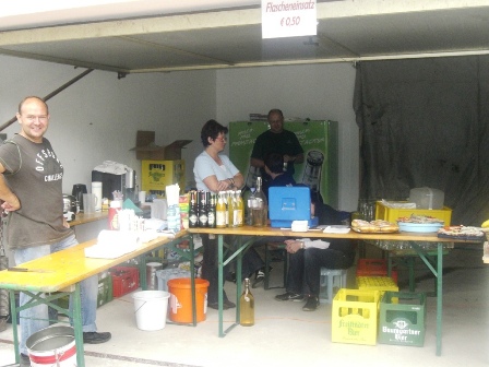 Die Mitarbeiter bei der 2. K+L beim Oberhammer