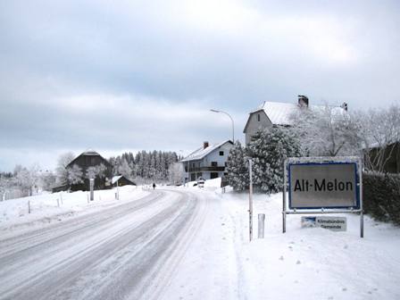 Das Ziel in der Ortschaft ist wieder erreicht